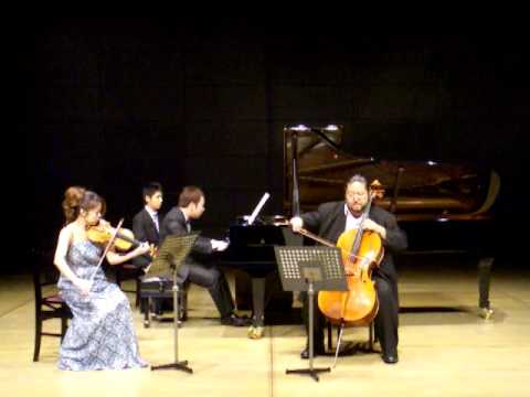 Brahms Piano Trio No.1 mov.1 (松本和将・上里はな子・向井航)