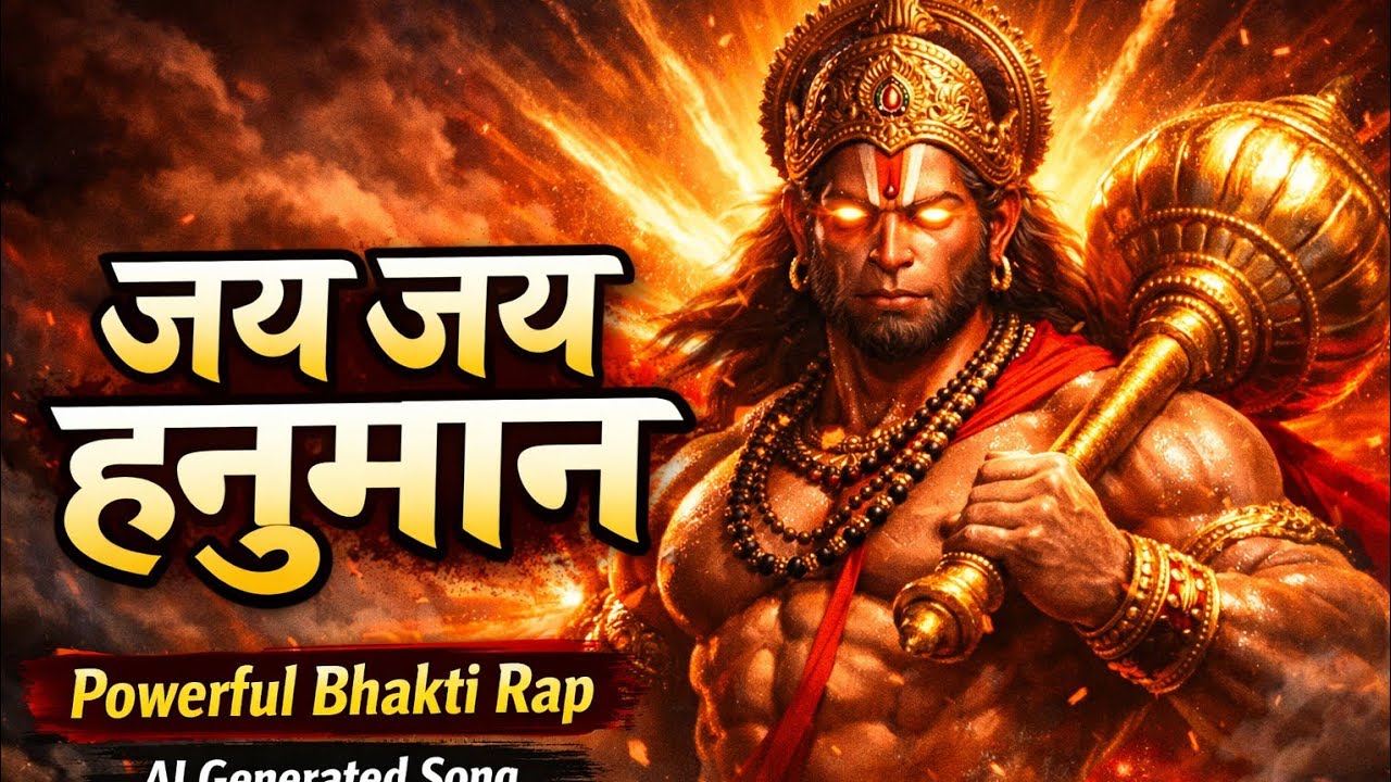 जय जय हनुमान 🔥| Powerful Bhakti Rap | 2026 | Roshan Zha | Official Music 