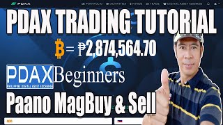 PDAX TRADING TUTORIAL 2021 : Paano Kumita Sa Pag BUY & SELL Ng Bitcoin & Altcoins(UPDATE) screenshot 3