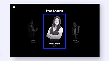 How To Create A Team Section Using HTML CSS and JavaScript