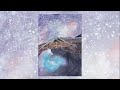 Watercolor Painting Stary Sky (Kozu Island, Japan) // 透明水彩画で神津島の星空を描いてみた