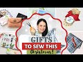 6 BEAUTIFUL and USEFUL gifts to sew that people ACTUALLY want! (beginner friendly, too!)