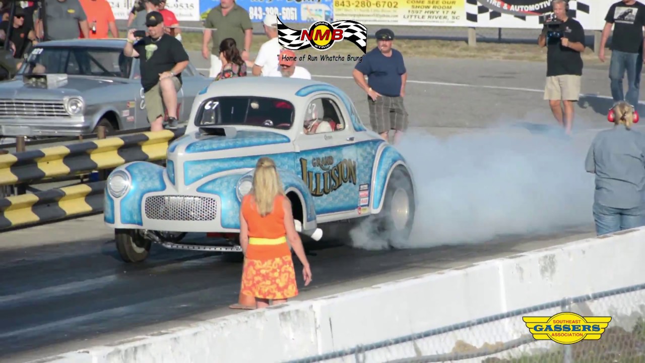 Gassers at North Myrtle Beach Drag Strip YouTube