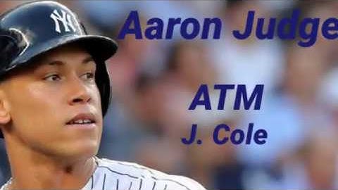 Aaron Judge Highlights to ATM By J. Cole (Beat Drops)