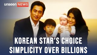 The Korean Star Who Forsake a Billion-Dollar Fortune for Simple Joys | Unseen News