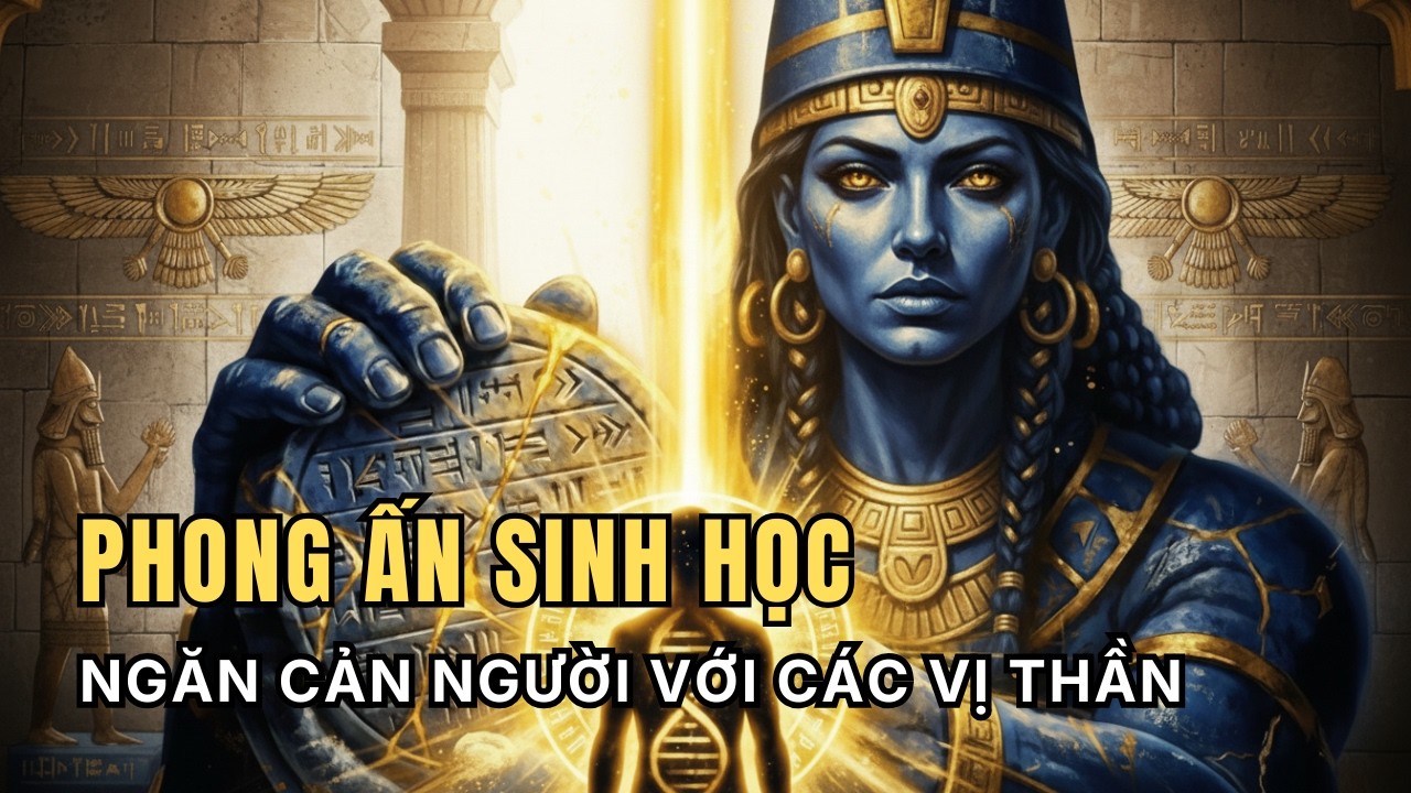 Phiến Đá Sumer Hé Lộ Phong Ấn Sinh Học Ngắt Kết Nối Con Người Khỏi Các Vị Thần Cổ Đại