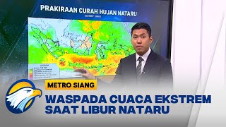 Waspada Cuaca Ekstrem saat Libur Nataru