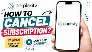 Perplexity AI Subscription | Auto Renewal Cancel செய்வது எப்படி