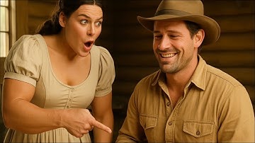 « Attends… Tu Vas Mettre ÇA En Moi ? » — La Géante Fige, Mais Le Cow-Boy…