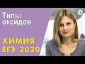 ЕГЭ ХИМИЯ 2020 | Типы оксидов