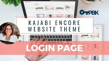 Kajabi Encore Theme Website Editing the Login Page
