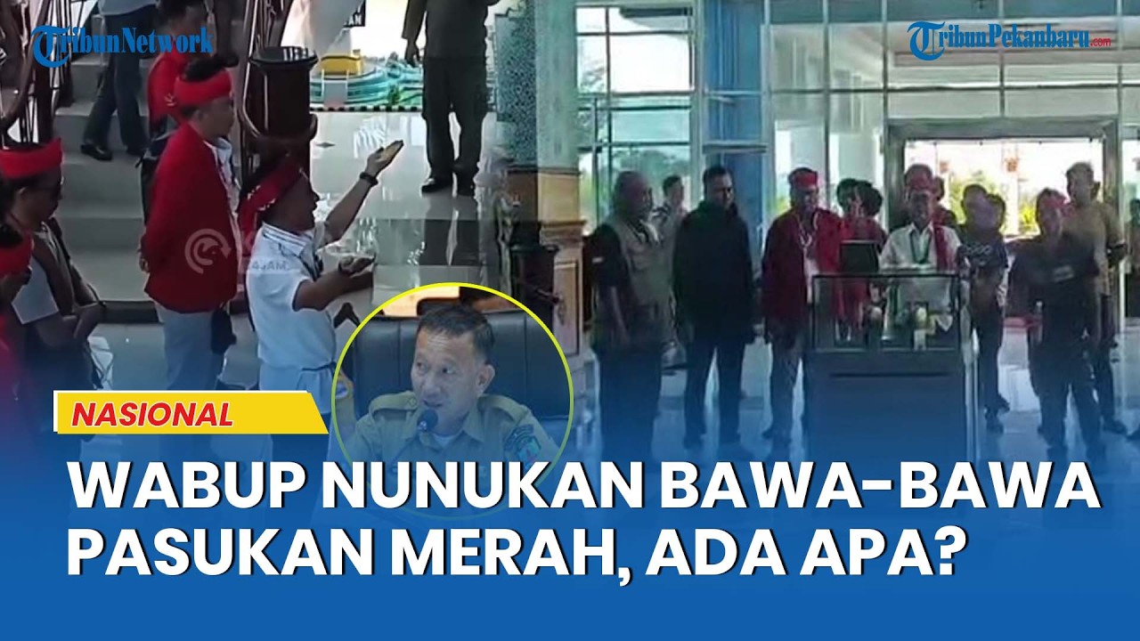 Tersinggung Tak Diundang Rapat, Wakil Bupati Geruduk Kantor Pemkab Nunukan Bawa Pasukan Merah