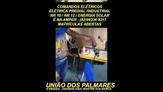 Curso Elétrica Predial com comandos elétricos #eletrica #eletricista #uniaodospalmares #udp