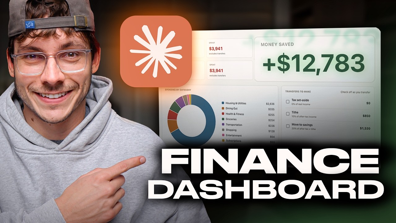 How I Automated My Finances with Claude AI (EPIC DASHBOARD)