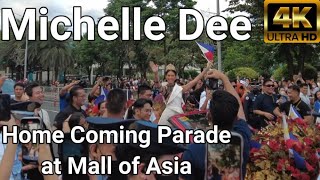 Michelle Dee Homecoming Parade at Mall of Asia | Miss Universe Philippines Michelle Dee 2023 [4k]