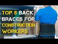 5 Best Back Braces for Warehouse Workers –