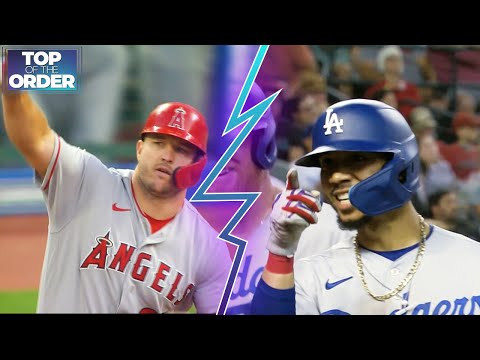 Trout homers in 7th straight, Mookie sets career high with a 3-run bomb, Dodgers clinch playoffs