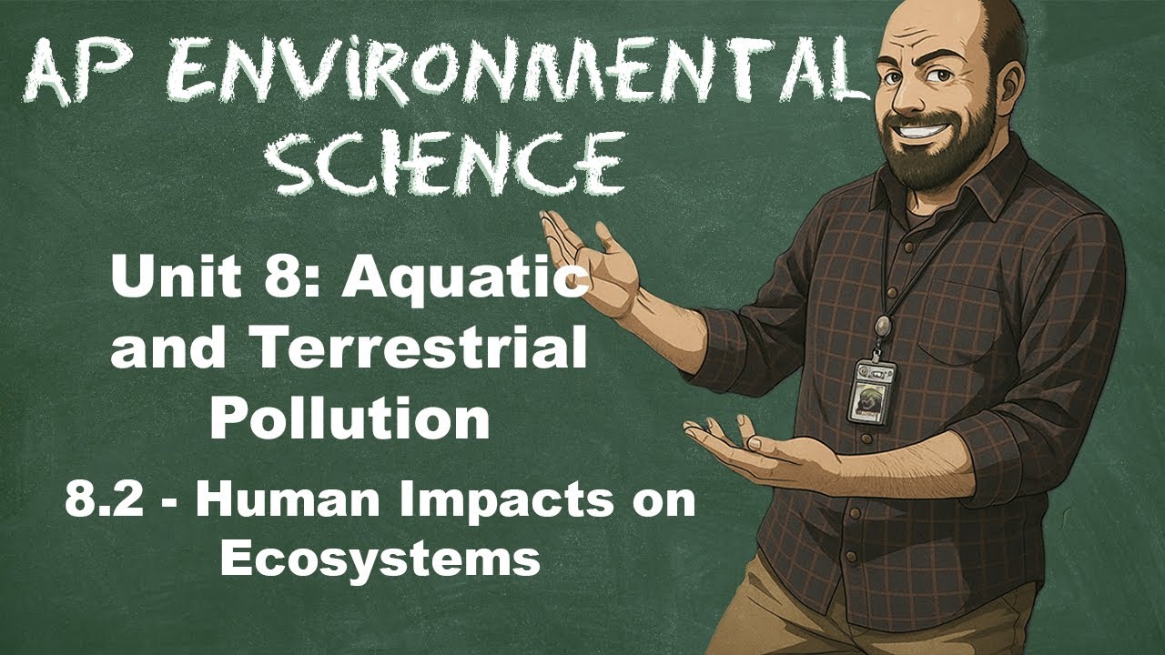 AP Environmental Science Unit 8 – Topic 8.2 Human Impacts on Ecosystems ...