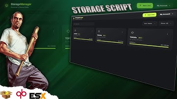 Advanced Storage System for FiveM | QB & OX Inventory | Password UI, Stashes, Auto-Detection & More
