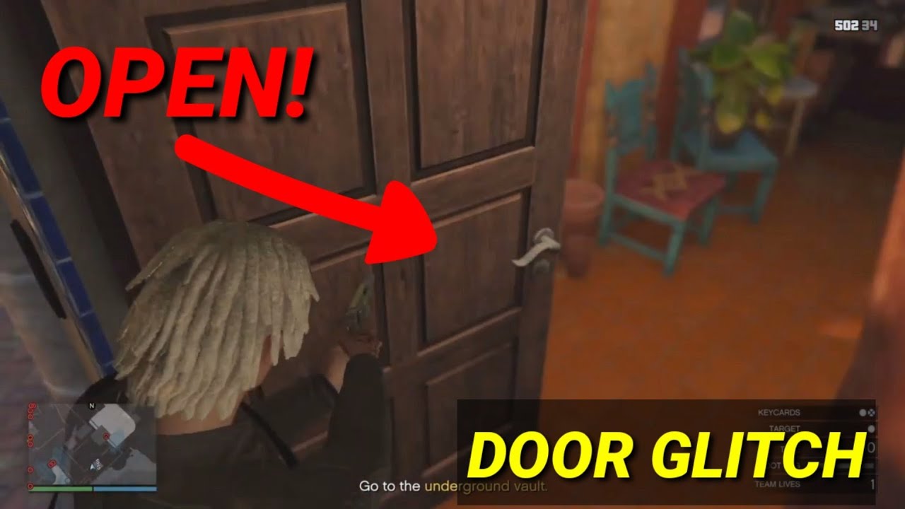 How to do door glitch in the cayo perico heist! GTA Online YouTube
