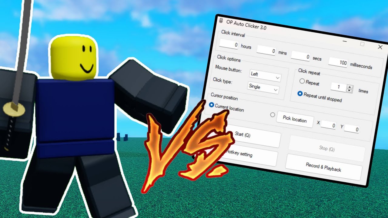 AUTOCLICKER VS PRO LOBBIES in roblox blade ball 