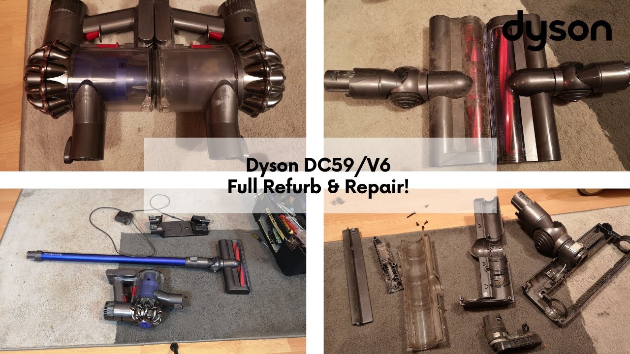 Dyson DC59 motor failure damaged fan blade