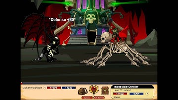DragonFable Impossible Crawler Hard Mode