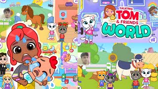 New Update in Talking Tom & Friends World: Farmer and Baby Arrivals || Gameplay  screenshot 3