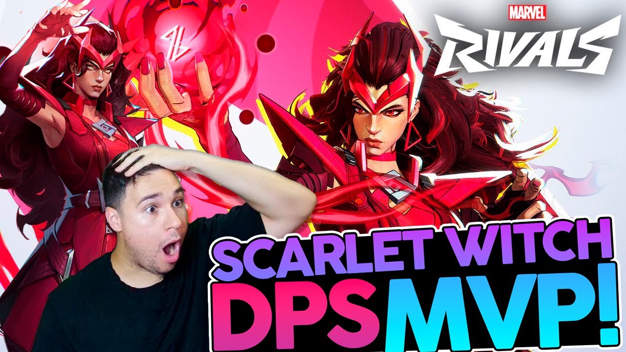 SCARLET WITCH ES UNA LOCURA, DPS SUPER TOP! | MARVEL RIVALS