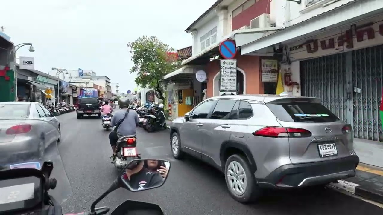 Phuket Town en scooter 