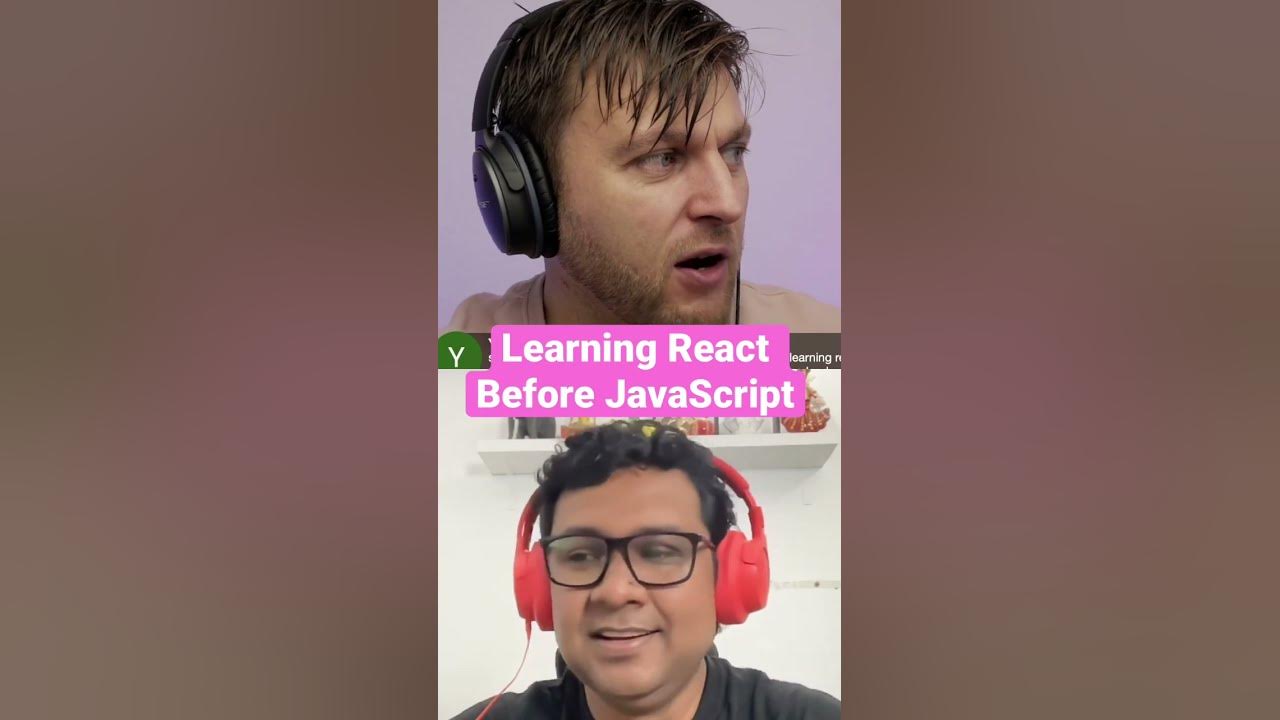 Can i learn react without knowing javascript youtube