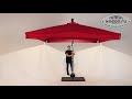 ЗОНТЫ ДЛЯ КАФЕ И РЕСТОРАНОВ "Umbrella aluminium" с подсветкой. Сборка  зонта от XNEON.RU