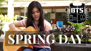 (BTS) Spring Day - Josephine Alexandra | Fingerstyle Guitar Cover