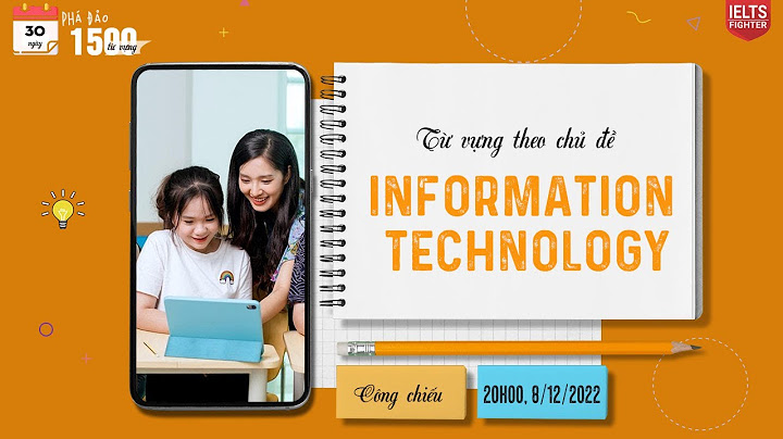 Chuyên ngành công nghệ thông tin tiếng anh là gì