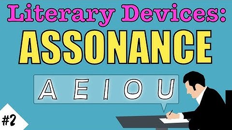 What is Assonance? 🤔 Literary Device Guide ✍️ English Writing Lesson