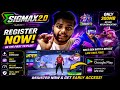 SIGMAX 2.0 REGISTER NOW! 🚀 Play Your Own Battle Royale Game | Download APK &amp; Play Now! @Gamingsppro 