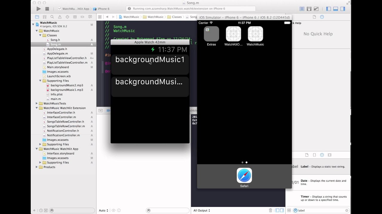 Watch Music Player Control Your Music Using Apple Watch Youtube