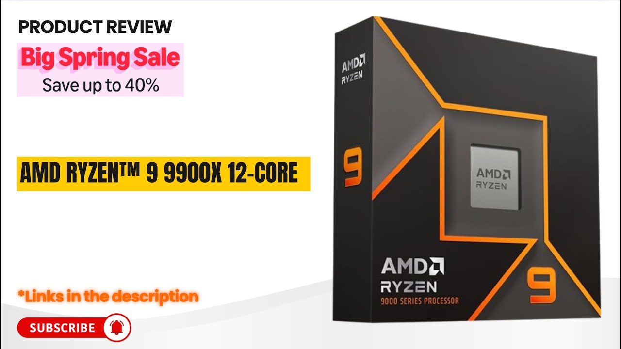 AMD Ryzen 9 9900X Review 2026 🔥 12-Core 24-Thread Beast for