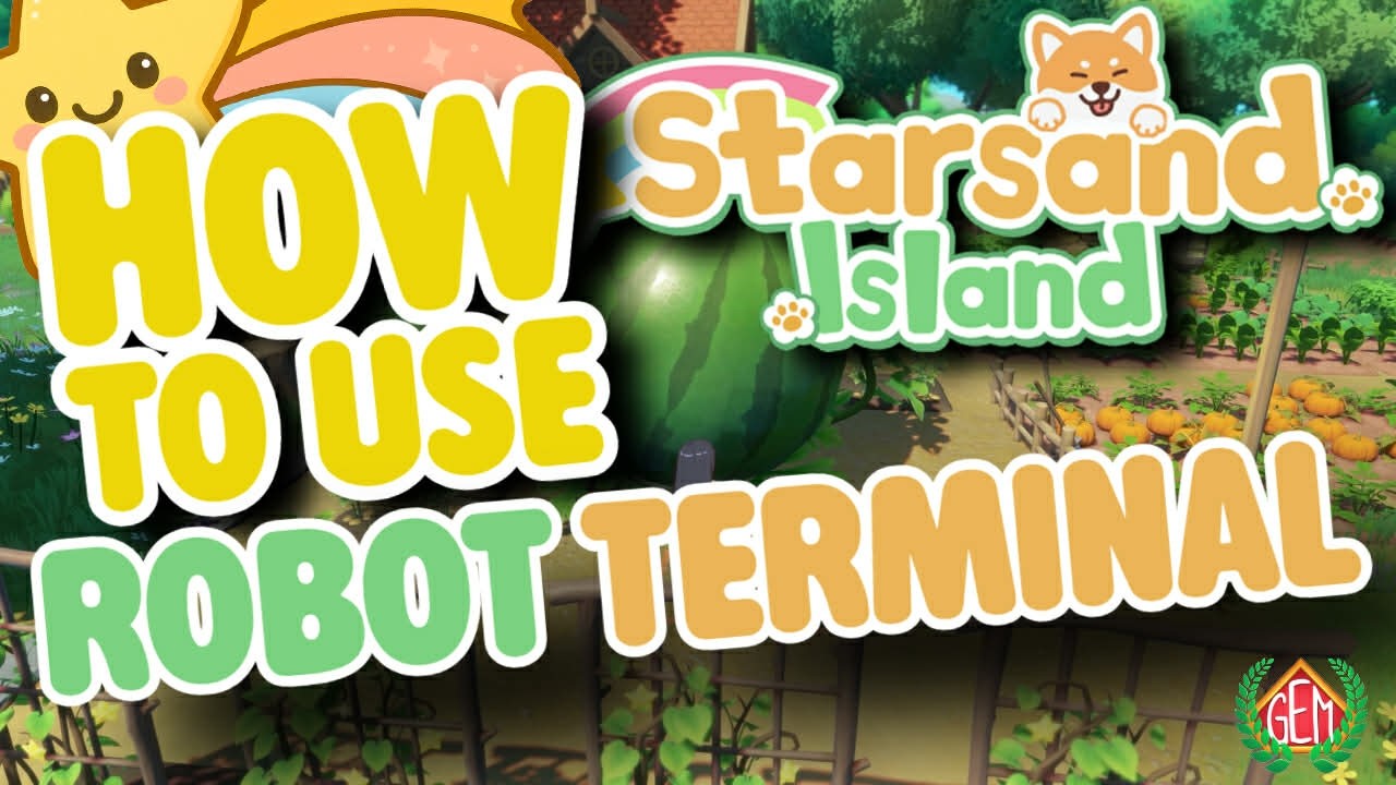 Остров Старсанд: Как пользоваться роботизированным терминалом
