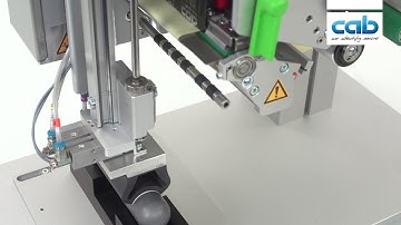 cab print and apply system HERMES Q with  applicator 4114 and formpad