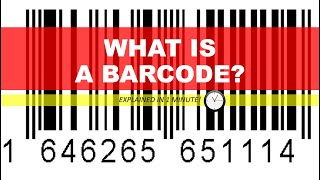 WHAT IS A BARCODE? Explained in 1 minute!