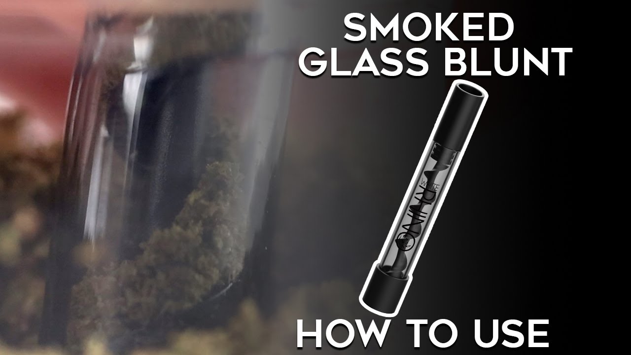 Стеклянный блант Twist от White Rhino | Стеклянный блант для сухих трав