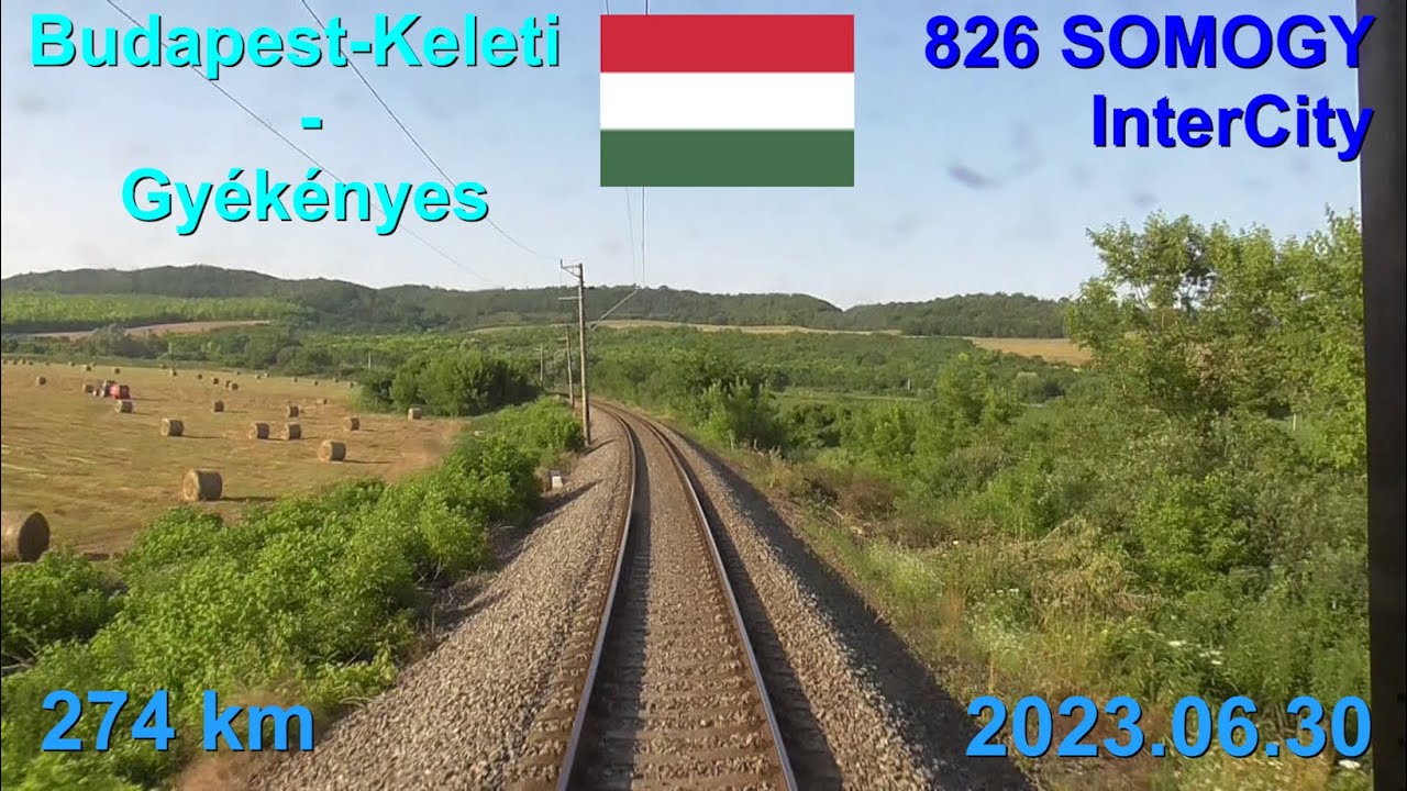 Route Budapest Keleti-Simontornya-Dombóvár-Kaposvár-Gyékényes, 826 SOMOGY IC (Bp.Keleti-Gyékényes)
