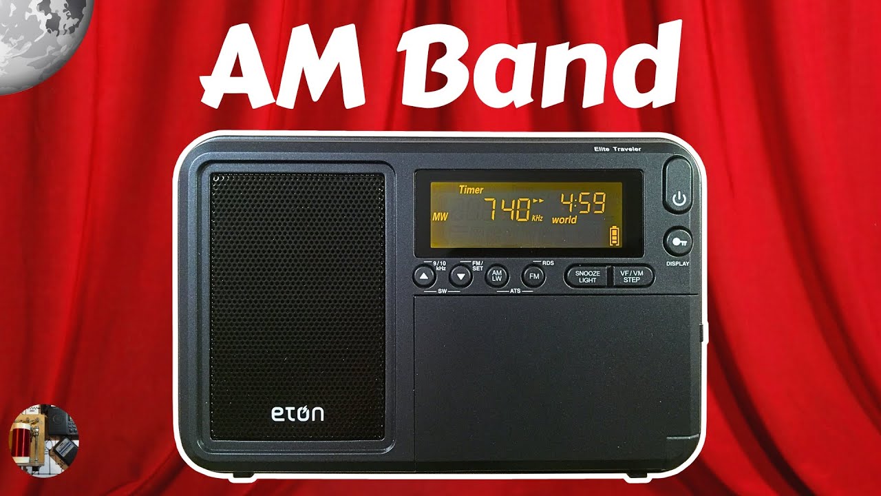 Eton Elite Traveler Shortwave Radio Evening AM Chicago Area - YouTube