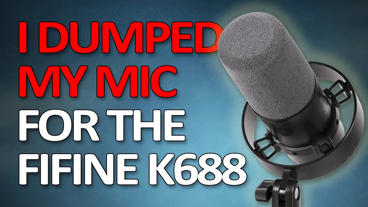 Fifine K688 Mic Review: A Budget Podcasting Microphone Rivals Shure SM7B 
