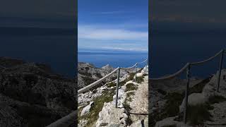 Biokovo, pogled sa vrha sv. Jure (1762 mnv) #biokovo #svjure1762mnv #mountain #hiking #nature