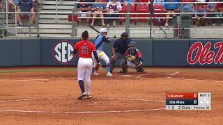 Auburn Softball at Ole Miss Game 3 Highlights