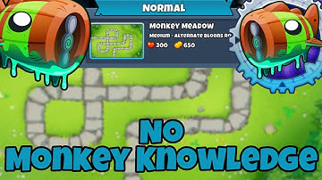 Bloonarius Tutorial || No Monkey Knowledge || Monkey Meadow - BTD6
