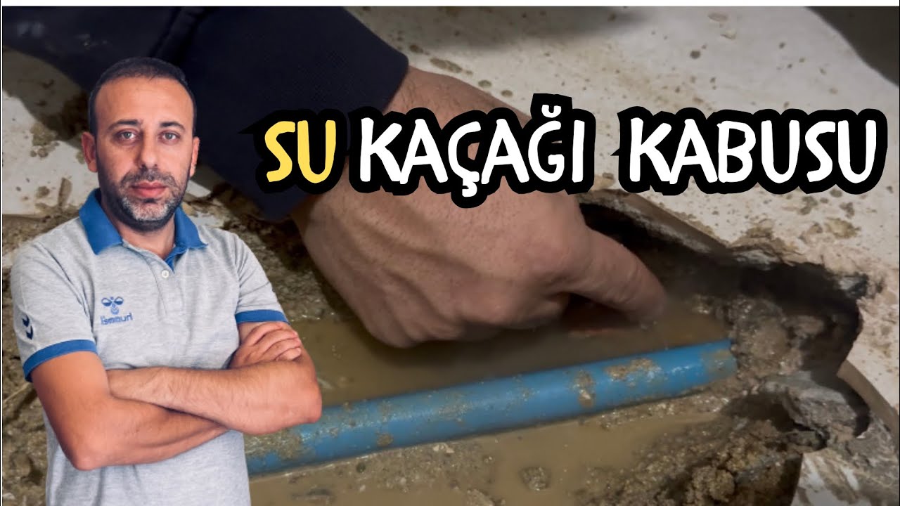 Soğuk Su Kaçağını Tespit Edip Onarımını Yaptık