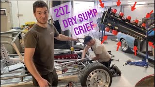 The Japuar - 2JZ Jaguar E-Type - Dry Sump Problems & Dynamic Solutions | Ep6 |